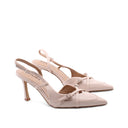 Décolleté slingback in vernice da donna