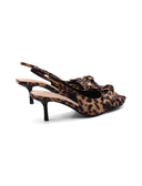 Décolleté slingback con fiocco da donna