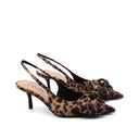 Décolleté slingback con fiocco da donna