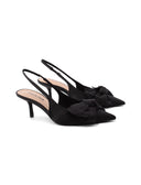 Décolleté slingback con fiocco da donna