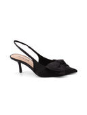 Décolleté slingback con fiocco da donna