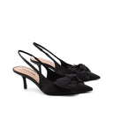 Décolleté slingback con fiocco da donna