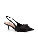 Décolleté slingback con fiocco da donna