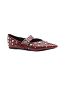 Ballerina mary jane con borchie donna