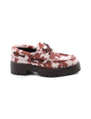 Scarpa da barca animalier da donna
