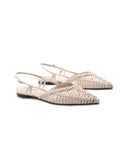 Ballerina slingback a punta da donna