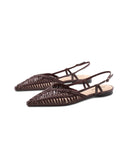 Ballerina slingback a punta da donna