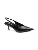 Décolleté slingback con tacco a spillo