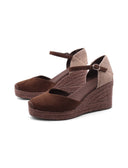 Espadrillas con zeppa da donna