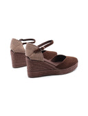 Espadrillas con zeppa da donna