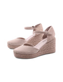 Espadrillas con zeppa da donna