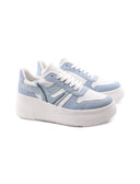 Sneaker con zeppa da donna