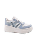 Sneaker con zeppa da donna