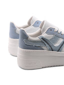 Sneaker con zeppa da donna