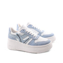 Sneaker con zeppa da donna