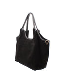 Borsa a spalla scamosciata da donna