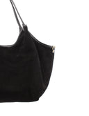 Borsa a spalla scamosciata da donna