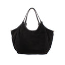 Borsa a spalla scamosciata da donna