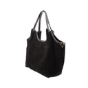 Borsa a spalla scamosciata da donna