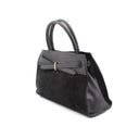 Borsa a mano scamosciata da donna