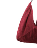 Borsa a spalla in tessuto da donna