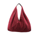 Borsa a spalla in tessuto da donna