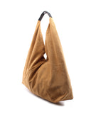 Borsa a spalla in tessuto da donna