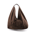 Borsa a spalla in tessuto da donna