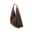 Borsa a spalla in tessuto da donna