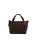 Mini bag in vera pelle da donna