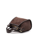 Mini bag in vera pelle da donna