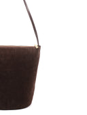 Borsa a secchiello in vera pelle donna