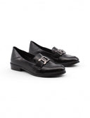 Mocassino con morsetto metallico donna