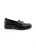 Mocassino con morsetto metallico donna