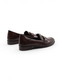 Mocassino con morsetto metallico donna