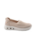 Sneaker slip-on con glitter da donna
