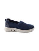 Sneaker slip-on con glitter da donna
