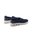 Sneaker slip-on con glitter da donna