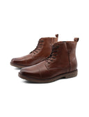 Stivaletto marrone da uomo
