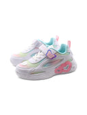 Sneaker multicolor con luci da bimba