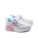 Sneaker multicolor con luci da bimba