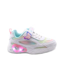 Sneaker multicolor con luci da bimba