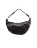 Monica borsa a spalla con borchie oro