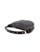 Monica borsa a spalla con borchie oro