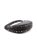 Monica borsa a spalla con borchie oro