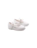 Ballerina con fiocco e strass da bimba