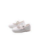 Ballerina con fiocco e strass da bimba