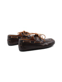 Mocassino da barca in pelle da donna