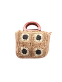 Borsa a mano all'uncinetto da donna