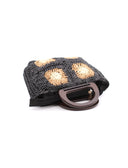 Borsa a mano all'uncinetto da donna